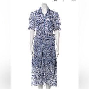 alex mill denim dress Alexis in Paris Medium Wash / LG Pleated Twisted & Ruffled Womens Boho Boho Dresses Baby girls Size:L 12-14